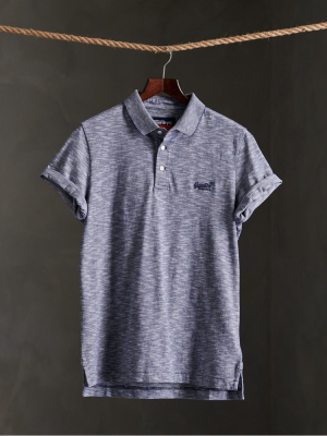 Organic Cotton Jersey Polo Shirt
