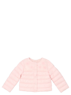 Moncler Enfant Floral Applique Jacket