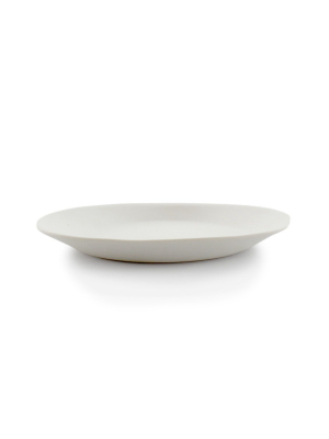 Porcelain Catchall Plate - Silk White