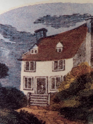 Vase With House