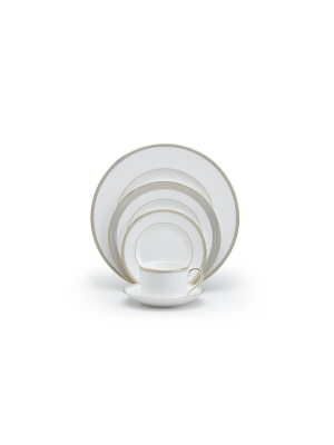 Golden Grosgrain Dinnerware Collection