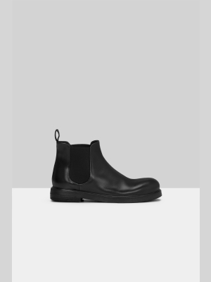 Marsèll Round Toe Chelsea Boots