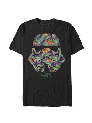 Men's Star Wars Stormtrooper Palms Helmet T-shirt