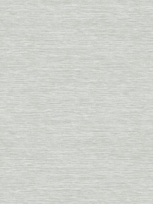 Challis Woven Wallpaper In Light Grey From The Impressionist Collection By York Wallcoverings