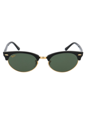 Ray-ban Clubmaster Oval Frame Sunglasses