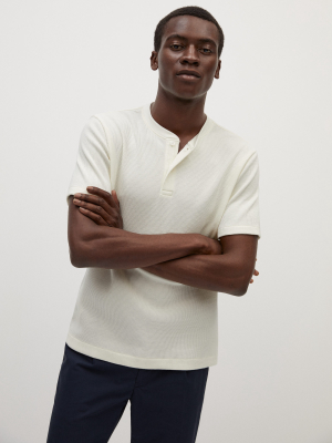 Henley Cotton T-shirt