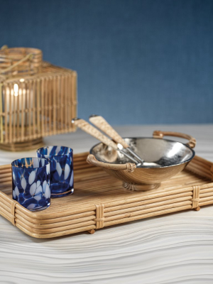 Avalon Rattan Serving Tray - Natural - Rectangular