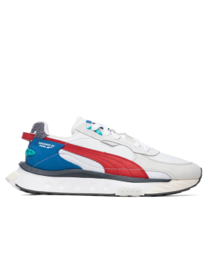 Puma Wild Rider Layers - White/urban Red