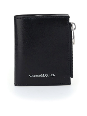 Alexander Mcqueen Logo Wallet