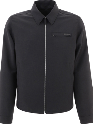 Prada Zipped Blouson Jacket