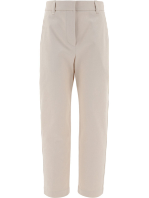 Brunello Cucinelli High-waisted Chino Pants
