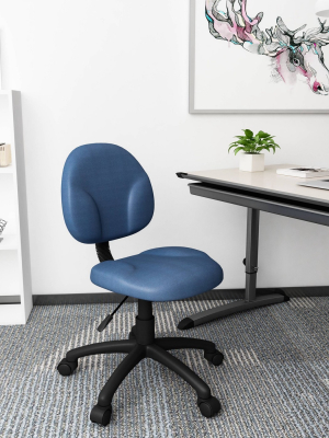 Diamond Task Chair Blue - Boss Office Products