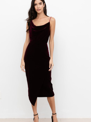 Goddess Velvet Dress