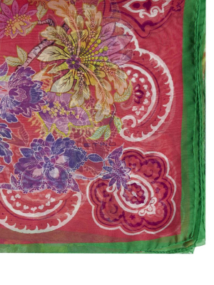 Etro Floral Printed Scarf