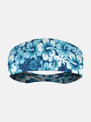 Hibiscus Blue Headband