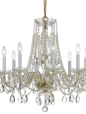 Traditional Crystal 8 Light Chandelier