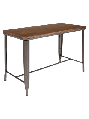 Indio Dining Table Rectangle Steel - Osp Home Furnishings