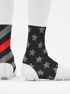 Tactical Thin Red Line Usa Flag Spats / Cleat Covers