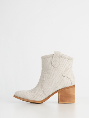 Alone On The Range Ankle Boot