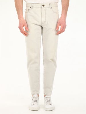 Saint Laurent Straight Leg Jeans