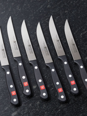 Wusthof ® Gourmet Steak Knives, Set Of 6