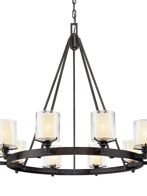 Arcadia Chandelier By Troy Lighting