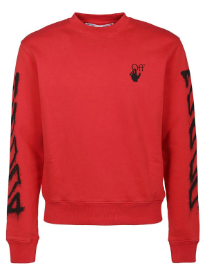 Off-white Spray Marker Arrows Sweatshirt