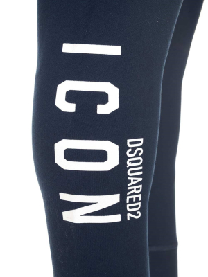 Dsquared2 Icon Logo Print Track Pants