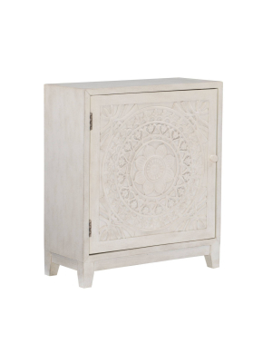 Aylee Cabinet White - Powell Company