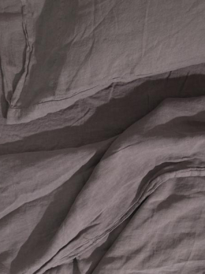 Linen Bedding | Dark Grey