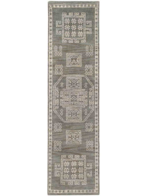 Kenya Gray Runner Rug