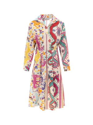 Etro Graphic Printed Midi Dress