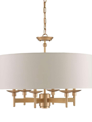 Bering Brass Chandelier