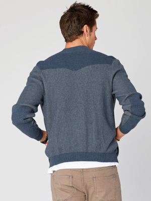 Beacon Full-zip Mock Sweater