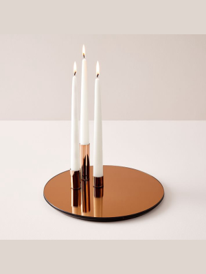 Marcel Mirror Candleholder