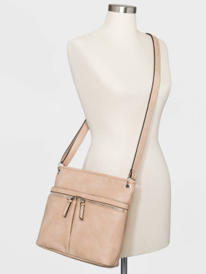 Bueno Zip Closure Crossbody Bag