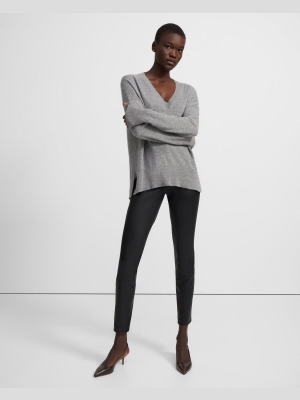 Karenia V-neck Sweater In Cashmere