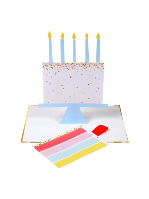 Cake Slice Stand-up Card