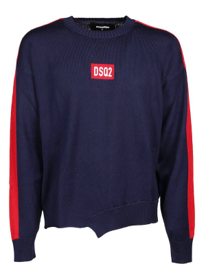 Dsquared2 Ribbed Knit Pullover