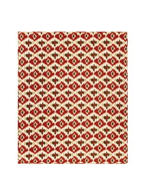 C&f Home Ikat Cotton Quilted Throw