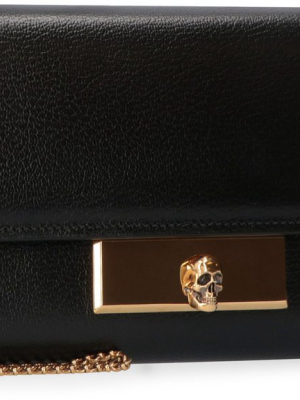 Alexander Mcqueen Skull Chain Wallet