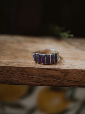 Cru Ring | Purple Opal - Final Sale