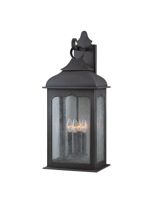 Henry Street Wall Lantern Large By Troy Lighting