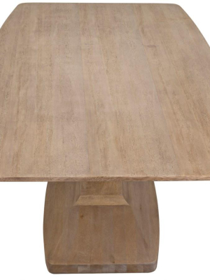 Noir Travis Dining Table