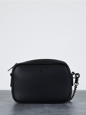 Grace Micro Crossbody [signet] - Black