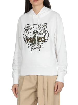 Kenzo Tiger Embroidered Hoodie