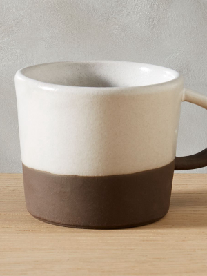 Black Clay Mug