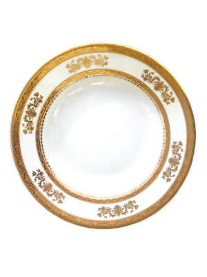 Deshoulieres Orsay Rim Soup Plate