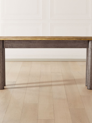 Float Shagreen Console Table