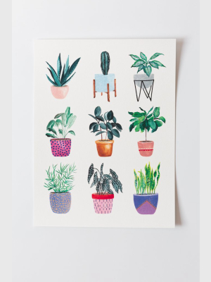 Planters Collection Art Print